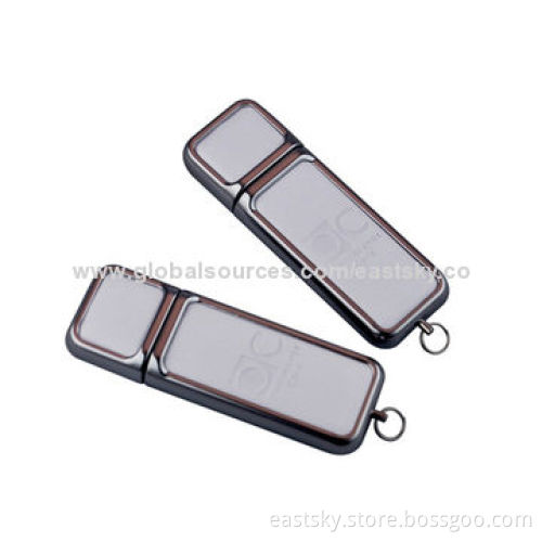 Custom Leather USB Drive, Supports Windows 98SE, Me, 2000, XP, OS 9.X, Mac OS X and Linux 2.4.X OS